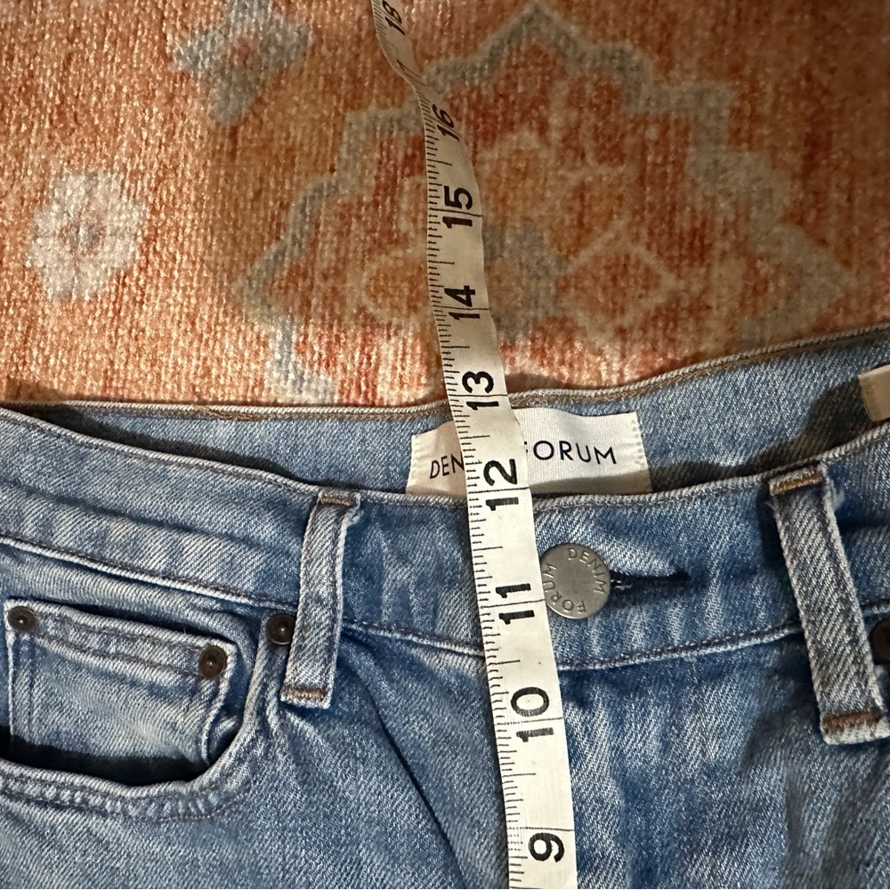 Aritzia denim forum the twiggy high rise flare 28L size 27 - Picture 9 of 10